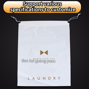 Tùy chỉnh nhựa dây kéo túi với thời trang dây rút túi và tái sử dụng túi bên trong - Product Image 2