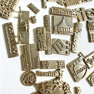 Matrice de marquage à chaud en cuivre gravée avec précision pour le marquage du cuir, du papier, du plastique, du bois et l'embossage de gâteaux - Product Image 5