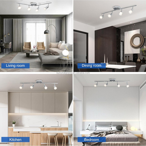 Faretto da Incasso a Soffitto <span class=keywords><strong>Eglo</strong></span> Buzz 4/6 - Lampadina Flessibile e Orientabile, Forma Allungata, Adatto per il - Product Image 6