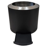 Foyer en acier inoxydable sans fumée à bois Solo Fire Pit Drawer Portable for Indoor Outdoor Patio Use for Parties