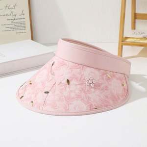 Gorra Deportiva Unisex al por Mayor, Estilo Chino, con Flores 3D, Hueca, Anti-UV, de Ala Ancha, Transpirable y Cómoda - Product Image 6