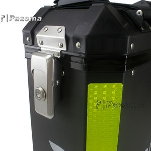 Caja lateral de aluminio Universal para motocicleta, caja de almacenamiento para maletero lateral para BMW R1200GS F800 <span class=keywords><strong>Honda</strong></span> CRF1100 Aprilia - Product Image 5