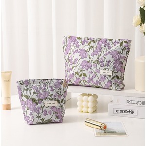 Borsa cosmetica tinta in filo di patate dolci borsa portatile da donna borsa da viaggio per studenti - Product Image 1