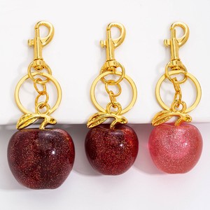 New Arrival Cute Cherry Alloy Metal <strong>Bag</strong> Charm Chains Fashionable <strong>Vintage</strong> Cartoon Coin Holder Keychain Charm for <strong>Bags</strong> - Product Image 5