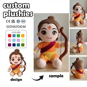 Custom Plushie Toy Stuffed Animals Manufacturer Design <strong>Indian</strong> Mythology Character Custom Plush Toys <strong>Dolls</strong> - Product Image 1