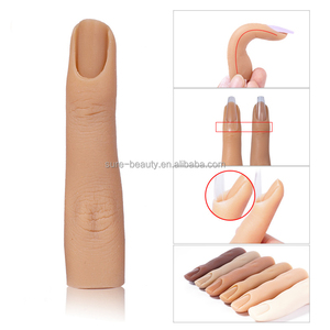 Private Label Silicone Pratique Faux Ongles Avec Articulations Pliable Faux Ongles Conseils <span class=keywords><strong>Manucure</strong></span> Nail Modèle De Formation - Product Image 4