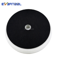 EVERTOOL Tampons de polissage pour voiture 7 pouces 180 mm en mousse biseautée, éponge de polissage haute performance pour un lustrage rapide