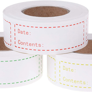 <span class=keywords><strong>2025</strong></span> bán buôn tùy chỉnh kết dính mạnh mẽ lưu trữ tủ đông giấy các tông cuộn thực phẩm nhãn dán nhãn - Product Image 1