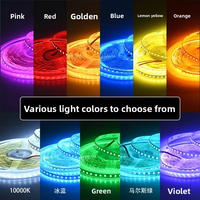 Bande LED RVB adressable flexible 12V IP20 120 LED/m, pleine couleur, dimmable, pour décoration intérieure et extérieure, DIY, ROHS Ra80