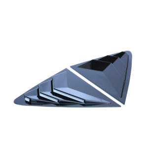 <span class=keywords><strong>Persianas</strong></span> de ventana trasera negra brillante lateral de coche, <span class=keywords><strong>persianas</strong></span> triangulares de ventana de ventilación, <span class=keywords><strong>persianas</strong></span> para Seat <span class=keywords><strong>Leon</strong></span> 2013 + - Product Image 6