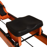 Venta caliente de alta calidad gimnasio comercial equipo de fitness máquina de remo de agua de madera máquina de remo de madera