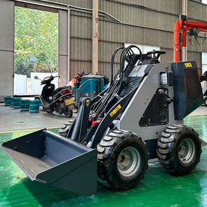 Chargeuse compacte électrique sur roues EPA Tier 4 pour la <span class=keywords><strong>location</strong></span>, modèle 320, avec godet 4-en-1, engin de construction - Product Image 2