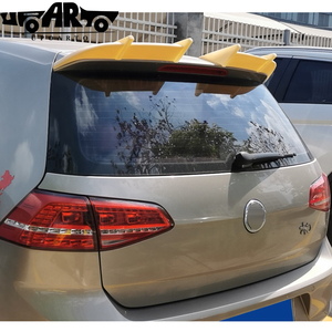 Aileron de <span class=keywords><strong>toit</strong></span> arrière en fibre de carbone ABS style AK pour VW Volkswagen <span class=keywords><strong>Golf</strong></span> <span class=keywords><strong>7</strong></span> MK7 <span class=keywords><strong>Golf</strong></span> <span class=keywords><strong>7</strong></span>.5 R-line - Product Image 5