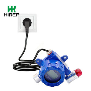 Hirep Màn hình hiển thị kỹ thuật số O2 0-25% vol phân tích khí cố định nồng độ oxy cung cấp điện cố định phát hiện khí - Product Image 6