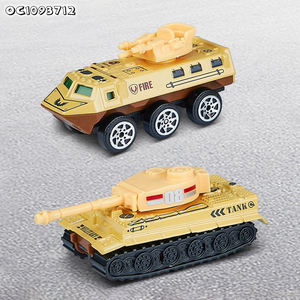 Tanque de Aleación a Escala 1:64, Juguete Militar Educativo, Set de Vehículos con Lanzamisiles, Camión, Modelo de Auto Fundido a Presión Personalizado para Niños, Educación Temprana - Product Image 4