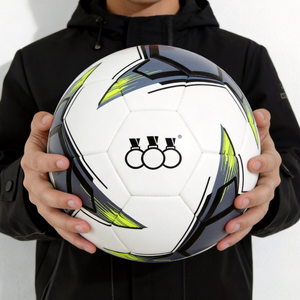 Balón de Fútbol PU Híbrido OEM al por Mayor, Tamaño 5, Balón de Fútbol Termosellado Premium para Entrenamiento y Partidos con Logotipo de Club Personalizado - Product Image 3