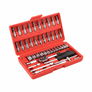 Set completo di strumenti per cacciavite CRV per Computer e Kit di utensili domestici con trapani per uso domestico professionale custodia confezionata - Product Image 1