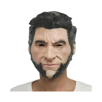 Prix usine Wolverine Celebrity Movie Star Masque en latex pour Halloween Party Cospaly Action Hero Masque complet réaliste