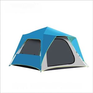 Carpa Portátil Automática de Apertura Rápida, Gruesa, Transpirable, con Protección Solar, de Tela Oxford Resistente, para Cuatro Estaciones, con Gran Espacio - Product Image 1