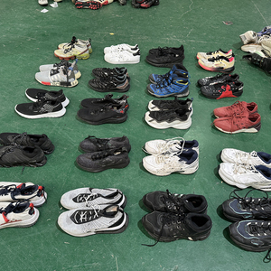 รองเท้าผ้าใบกีฬาผู้ชายมือสอง ยี่ห้อดัง ระบายอากาศได้ดี แบบผูกเชือก สไตล์บาสเก็ตบอล ขายส่ง - Product Image 4