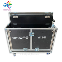 Boîtier de transport hydraulique étanche et ignifuge pour console de mixage Midas M32