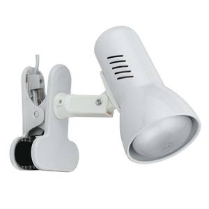SPOT CLIP CARRERA BIANCO Foco de Superficie Moderno de Plástico con Altura Ajustable E27 - MAX 40W - Product Image 1