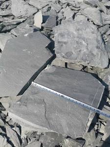 Đá Phiến Đen Tự Nhiên Đá Phiến Ngẫu Nhiên Để Trang Trí Sàn Ngoài Trời - Product Image 2