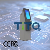 Terminal de paiement intelligent, kiosque de remise de billets en pièces, batterie rechargeable, design personnalisable, garantie 1 an - En ligne
