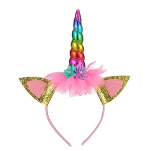 Factory Supply unicorn <strong>Headband</strong> <strong>Halloween</strong> <strong>Headband</strong> for Children - Product Image 3