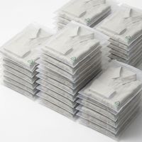 Sac à fermeture éclair en plastique PP transparent, sac refermable à fermeture éclair pour câbles et accessoires électroniques, logo personnalisé
