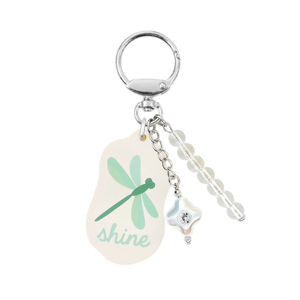 Novo Pingente de Acrílico Personalizado com Padrão de Inseto Libélula Inspirado na Primavera, Charme para Bolsa e Chaveiros - Product Image 2