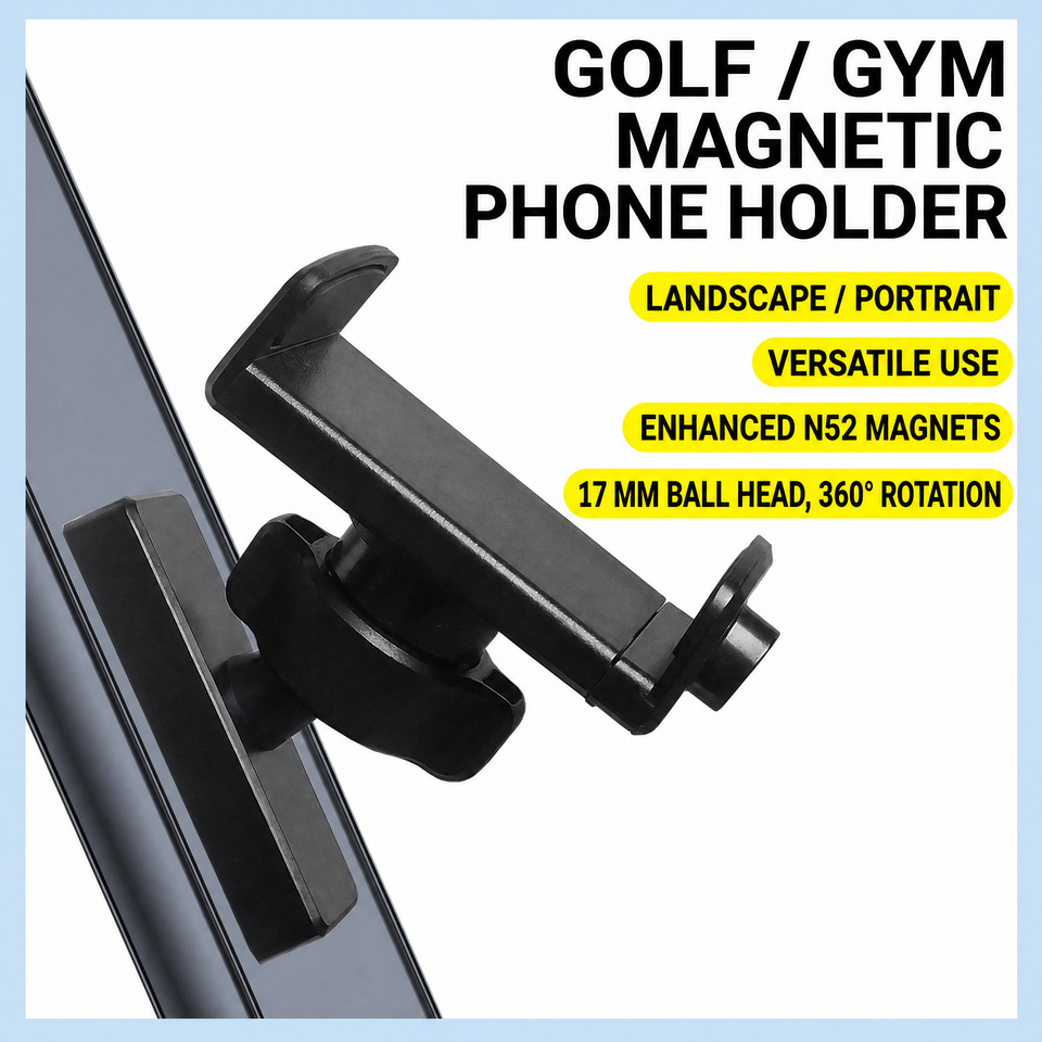 Iphone Recording Clock Color Magnetic Phone Holder 360 Degree Adjustable Portable Smartphone Mount ...