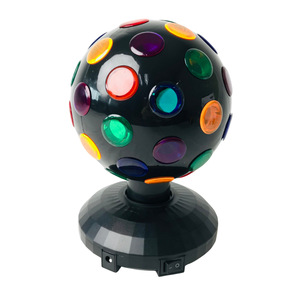 Luz de Discoteca con Bola Giratoria Mágica, Luz Ambiental LED Intermitente de Colores para el Hogar, KTV, Club, Uso en Interiores - Product Image 1
