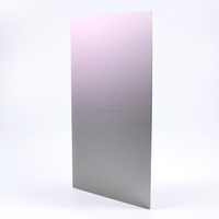 Muestras Gratis Panel Compuesto de Aluminio Recubierto de PVDF Antiestático e Ignífugo de 4mm, Revestimiento de Pared Exterior Moderno para Apartamentos