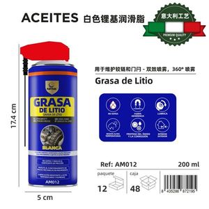 Lithium Grease Spray 200ml For Chain Door Lubrication - Product Image 3