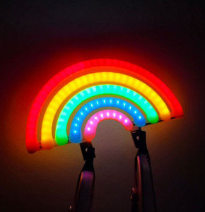 LED <b>RAINBOW</b> Lamp COB Bulbs Flashing Lighting DC 3V Flickering <b>Light</b> LED Filament Decoration for DIY Party Craft Lighting - Product Image 5