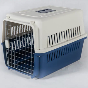 Aviación plástico portátil gato perro portador <span class=keywords><strong>de</strong></span> aire jaula aerolínea aprobada <span class=keywords><strong>caja</strong></span> <span class=keywords><strong>de</strong></span> viaje para mascotas - Product Image 5
