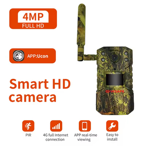 Hot <span class=keywords><strong>MMS</strong></span> 4G không thấm nước ngoài trời động vật hoang dã Trail <span class=keywords><strong>Camera</strong></span> Hai chiều âm thanh 15m <span class=keywords><strong>IR</strong></span> 4MP tầm nhìn ban đêm săn bắn hình ảnh đám mây & SD lưu trữ - Product Image 2