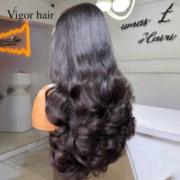 Perruque frontale en dentelle HD 13x6 exclusive SDD, cheveux vierges humains de luxe, ondulés, bouclés, effet body wave, cheveux de donneur philippins
