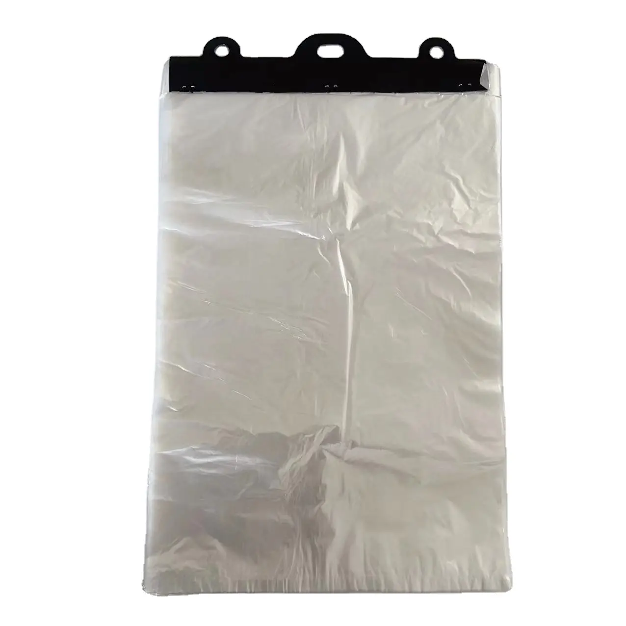 12x20 inch HDPE/LDPE nhựa rõ ràng sản xuất treo túi wicket tiêu đề Túi cho siêu thị trái cây và rau