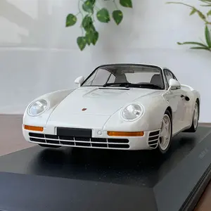 Minichamps 1/18 литая из сплава Модель автомобиля 1987 Порше 959 для подарка и коллекции