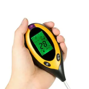 Tinggi presisi 4 dalam 1 Suhu Uji Meter untuk Taman Tanaman tanah ph meter Sinar Matahari