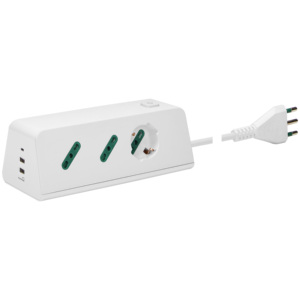 ซ็อกเก็ตแบบตั้งโต๊ะ1 UNIV 2P17 11 3 USB S17ไฟฟ้าพร้อมการป้องกันไฟกระชากสำหรับใช้ในบ้านสำนักงาน - Product Image 1