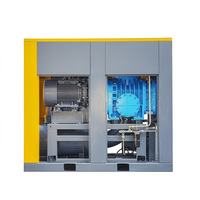 Souffleur d'air à vis sans huile à économie d'énergie VSD 22 kW 30 kW 37 kW 75-185 kW 0,8 bar 1,0 bar, pompe à vide