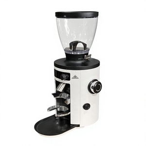 Molinillo de Café Eléctrico con Ajuste de Grosor de Molienda, Tolva Transparente, Blanco y Negro, para Preparación en Mostrador - Product Image 4