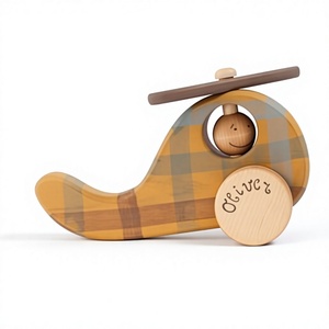Jouets à pousser en bois pour bébés, pour favoriser la marche précoce, la pratique de l'équilibre, les mouvements actifs et les activités de développement physique des tout-petits - Product Image 1