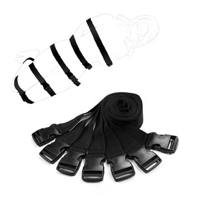 Venta directa de fábrica de juguetes sexuales, correas especiales para bondage, correas combinadas de 7 piezas, correas fáciles de usar para bondage, venta al por mayor de bondage SM. - Product Image 2