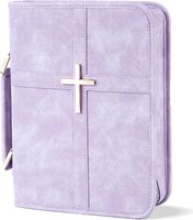 Étui de Bible en cuir avec poignée |   Protection en cuir PU pour reliures rigides et journaux