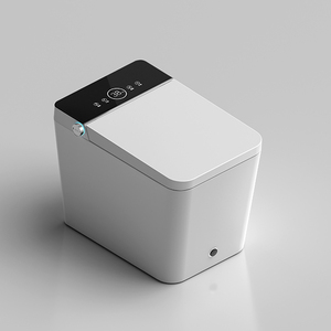 Inodoro Moderno y Elegante <span class=keywords><strong>de</strong></span> Suelo con Descarga Automática, Tanque <span class=keywords><strong>de</strong></span> Agua Oculto Inteligente, Sensor <span class=keywords><strong>de</strong></span> Pie, Control por Aplicación - Product Image 2
