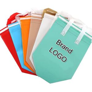 Sac isotherme jetable en aluminium non tissé avec logo personnalisé pour boissons chaudes et froides et aliments en supermarché - Product Image 2